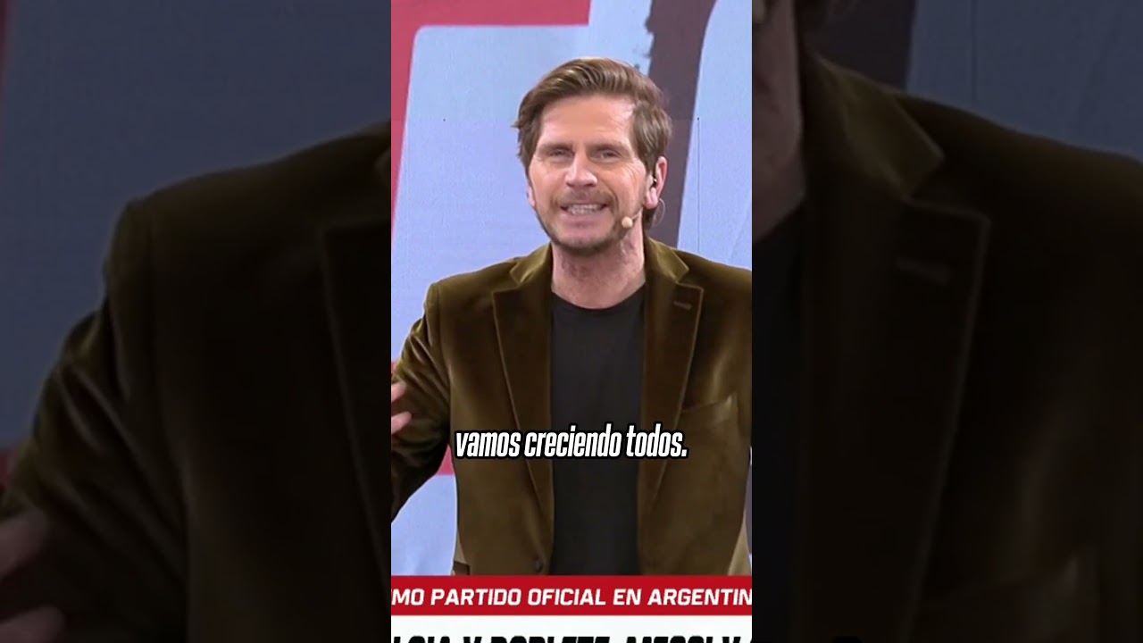 ¡100% EMOCIONADO! El Pollo Vignolo y sus palabras para Leo Messi | #Shorts