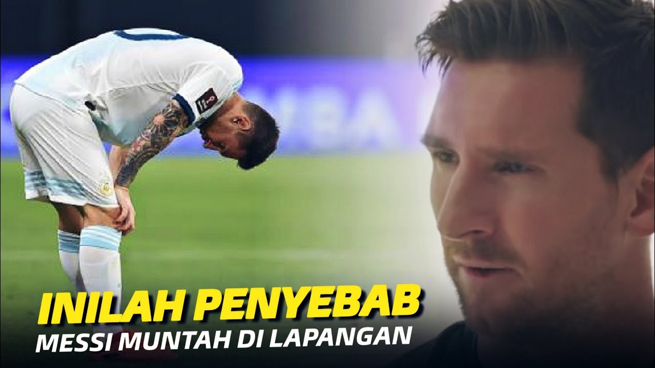 C'est la raison des vomissements fréquents de Lionel Messi sur le terrain !!