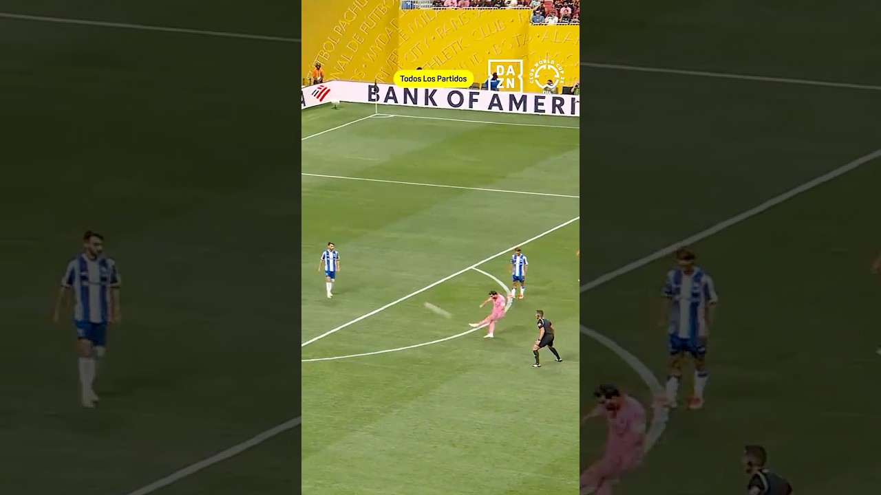 C'était l'ŒUVRE D'ART de Leo Messi : un superbe but sur coup franc ð¯