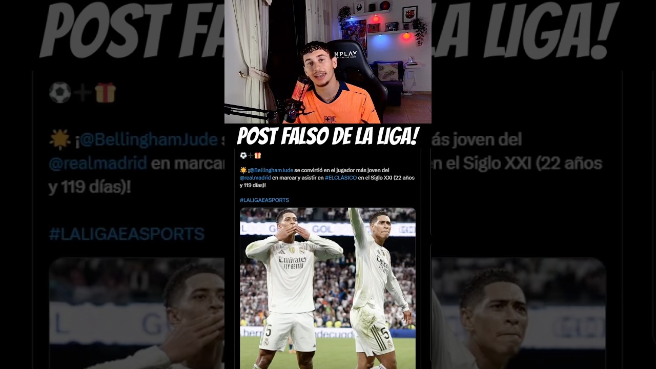 Don Leo Messi! #fcbarcelona #laliga #elclasico #polemica #robo #bellingham #messi #leomessi #gavi