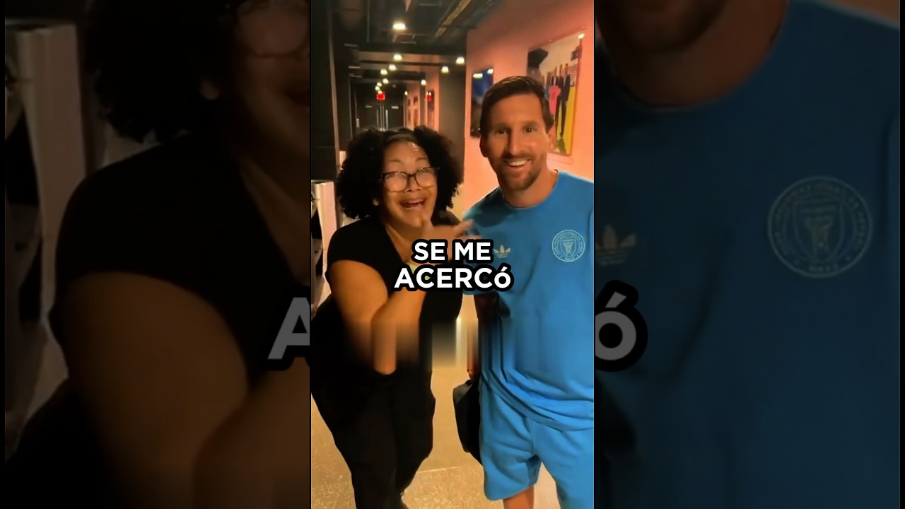 La réaction de Leo Messi face à cette femme