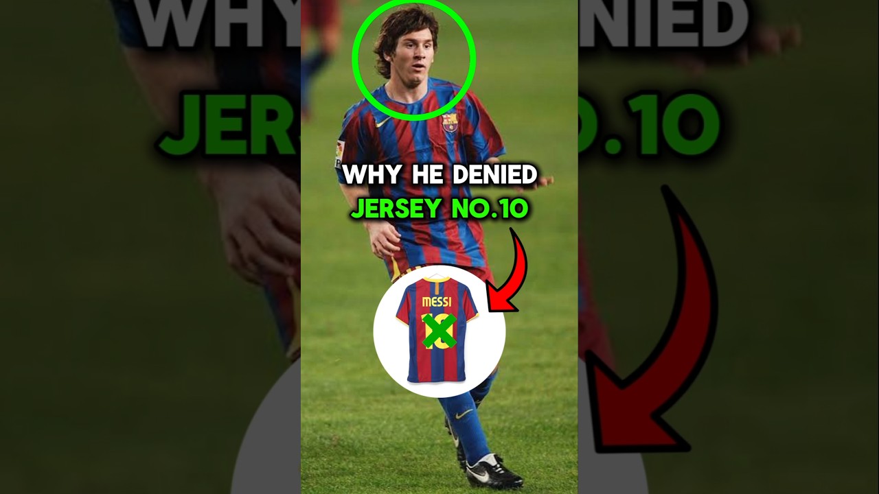 La vraie raison pour laquelle Messi ne voulait pas du maillot n°10 !