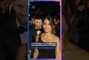 ✨ð Leo Messi et sa famille au Gala du Ballon d'Or 2025 ð¨‍ð©‍ð§‍ð¦⚽
