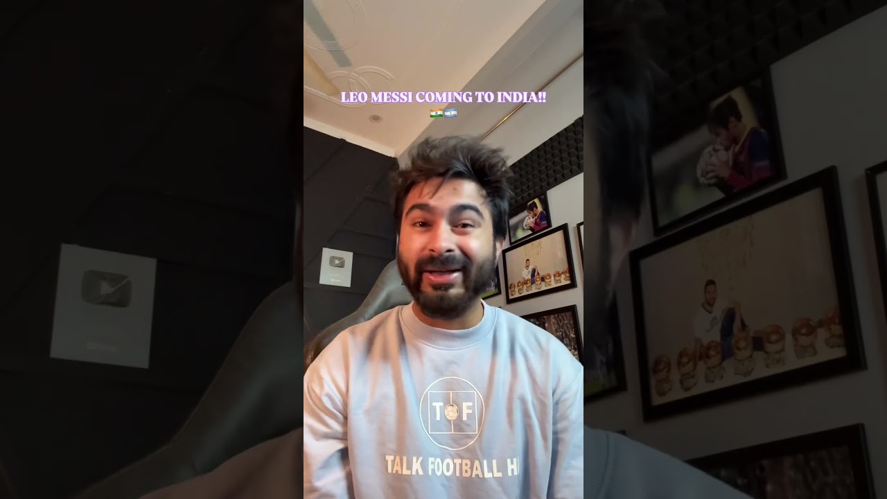 Leo Messi is Coming to India. Hoping to see you all there #shorts