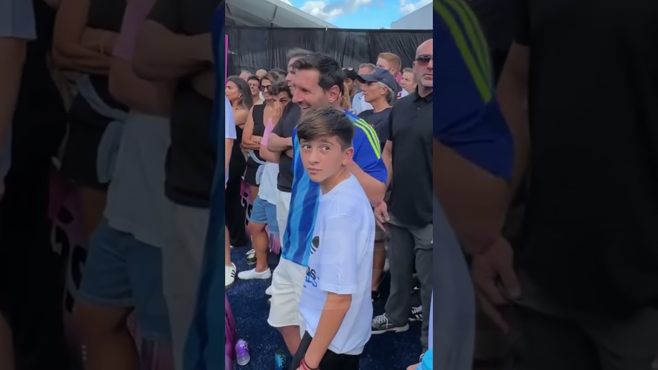 Leo Messi n'a pas pu retenir son rire ð #leomessi #messi #intermiami #miami #futbol