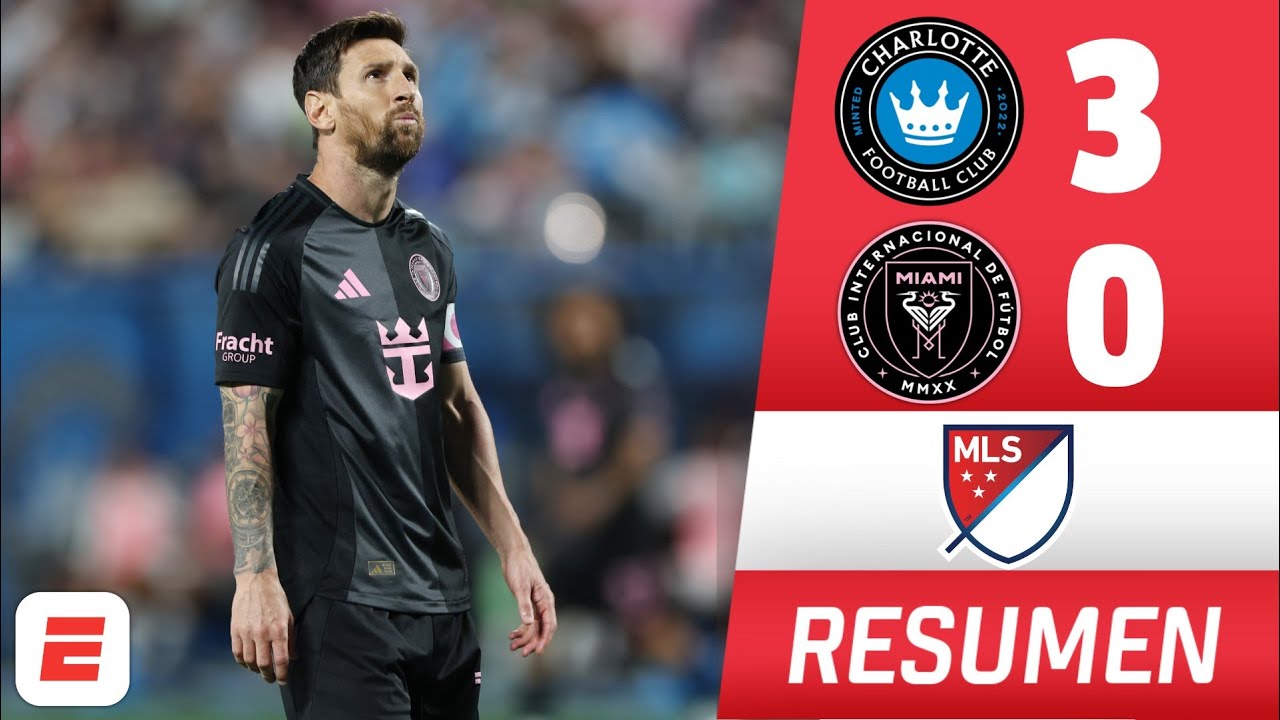 LIONEL MESSI A MANQUÉ LA PÉNALITÉ et l'INTER MIAMI a été BATTU par CHARLOTTE FC | MLS | Résumé