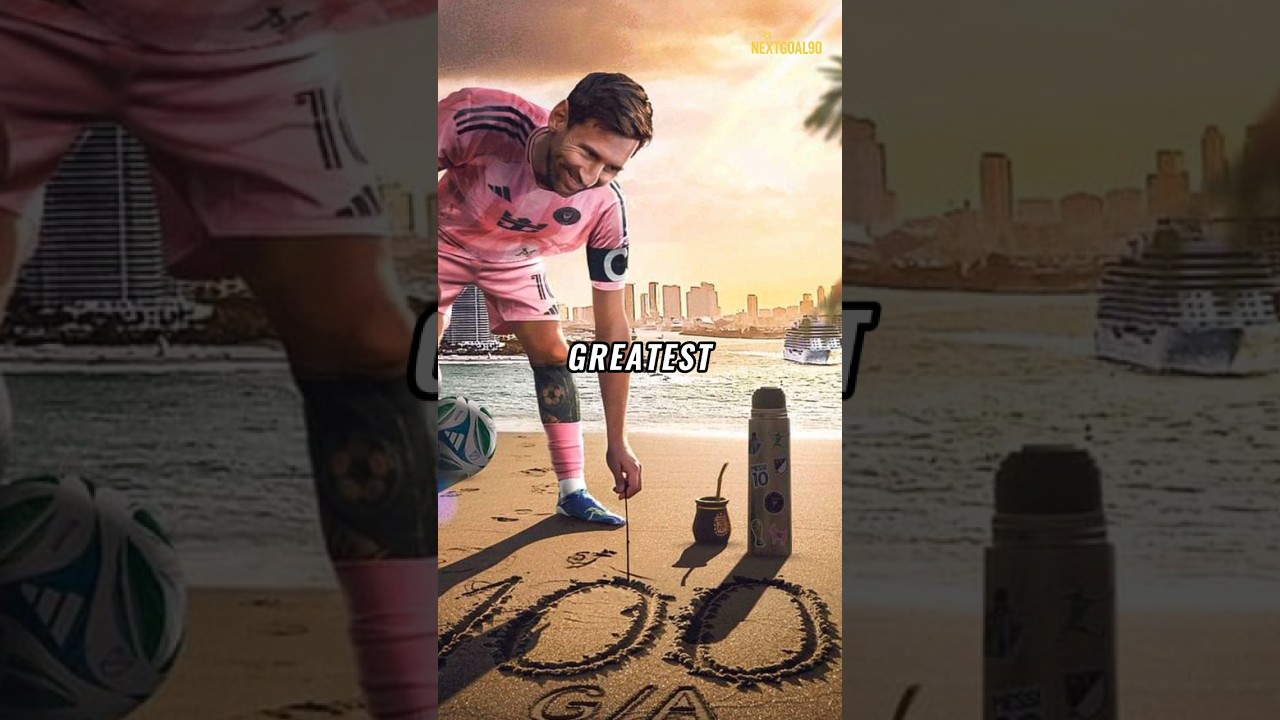Lionel MESSI HATRICK DE ASSISTES 100 G/A Pour INTER MIAMI #shorts
