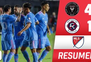 MAGIC de MESSI et DOUBLE de JORDI ALBA dans INTER MIAMI vs New England Revolution | MLS