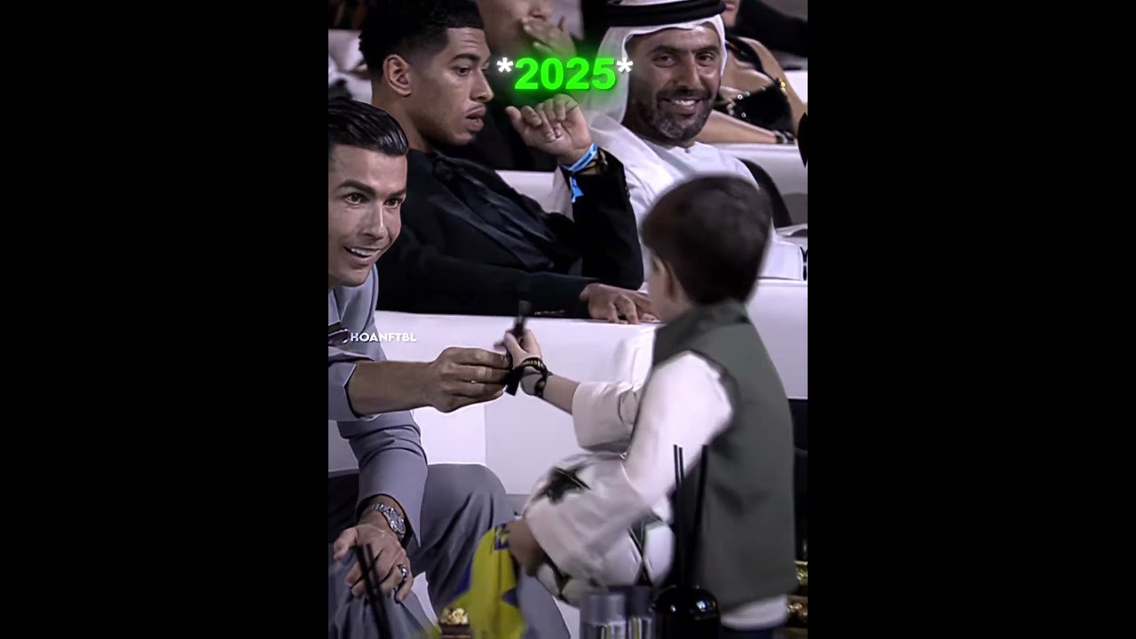 Mateo Messi admire Ronaldo au fil du temps ð³ð