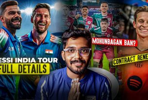 Messi INDIA TOUR Détails : Billets, Lieu | Mohun Bagan RISQUE D'INTERDICTION | Mise à jour de l’ACCORD De Jong.