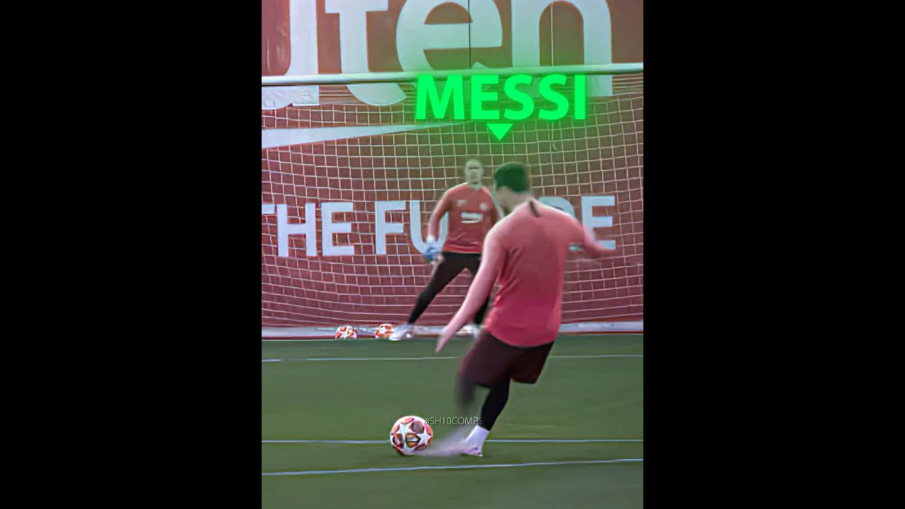 Messi Practiced... Then did this ð±ð¥