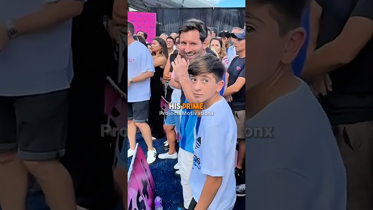 Messi se souvient d'Ankara Messi après l'interaction avec les fans ! #shorts