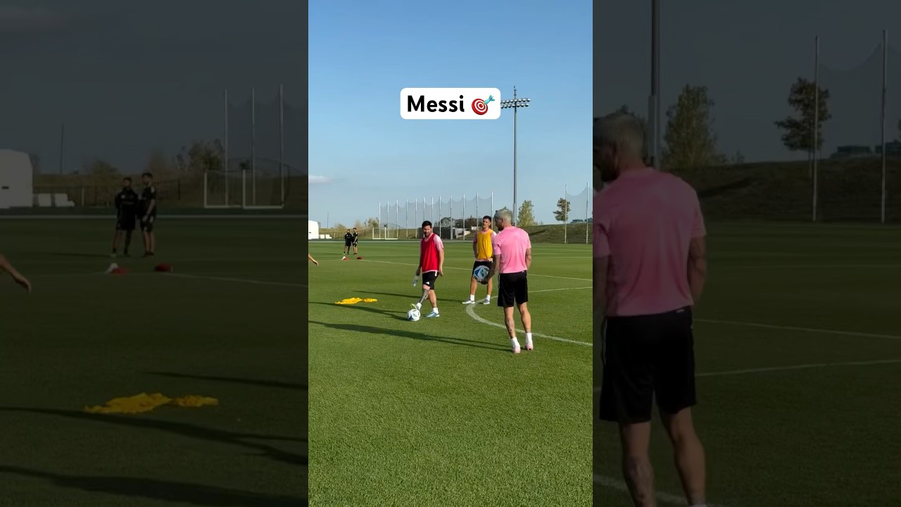 Messi showing off his skills ð