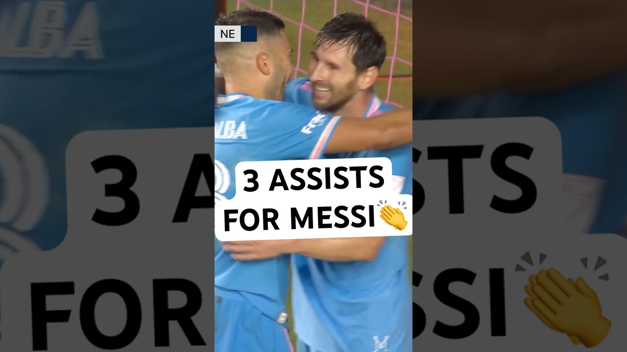 Messi spreads the love with THREE ASSISTSð¥³