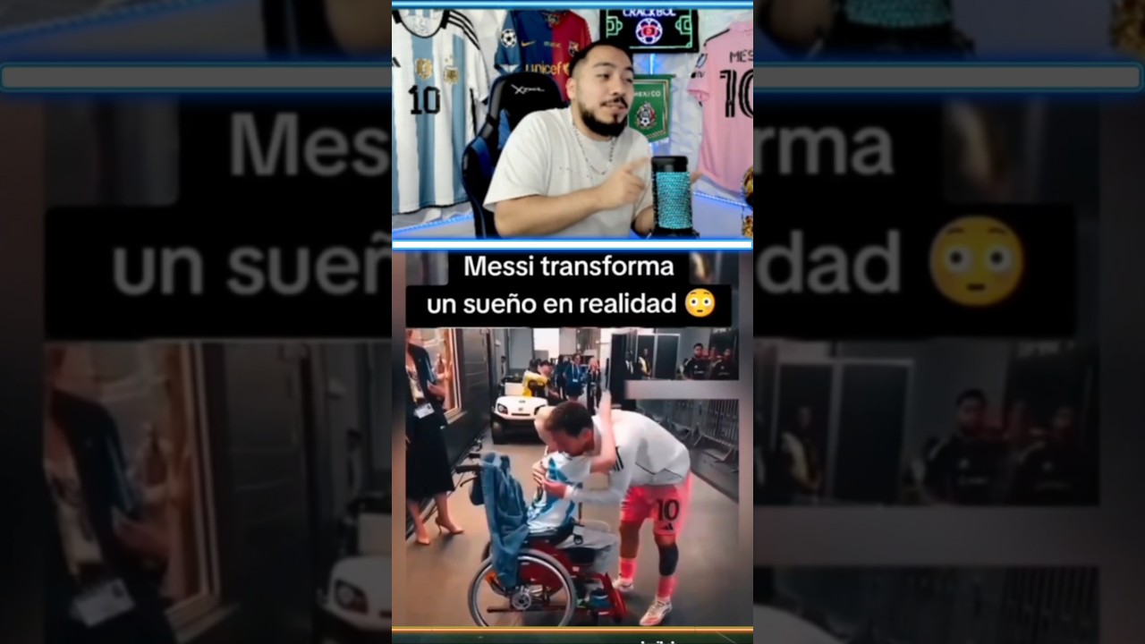 Por esto Messi es el jugador más humilde ❤️ðð#leomessi #emotional #humildad #messi10