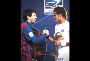 Quand Neymar a rencontré Messi pour la première fois ð¥ #shorts #neymar #messi #football