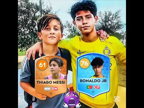 Ronaldo & messi x Ronaldo jr ou thiago messi ð¤¯ #shorts #dreamleaguesoccer2025 #pes #virial