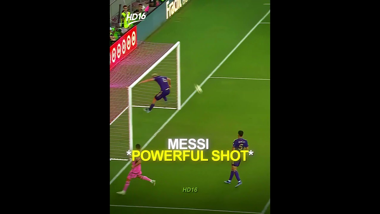 Tir Ronaldo contre Messi ⚽️ð¥⚡️