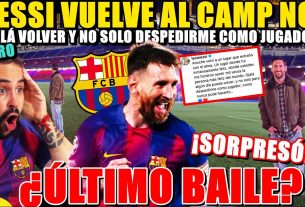 ð£BOMBE ! MESSI RETOURNE AU CAMP NOU 