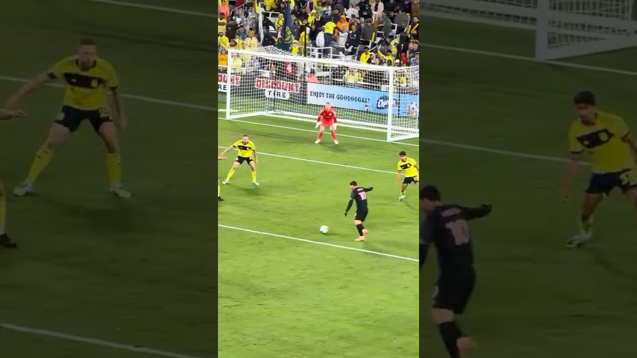 Cette vue de Leo Messi ð¥ #messi