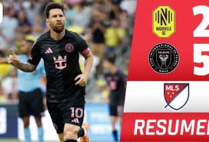 La MAGIE du 10. LE TOUR DU HAT DE MESSI MÈNE L'ATTERRISSAGE DE L'INTER MIAMI contre NASHVILLE SC | MLS
