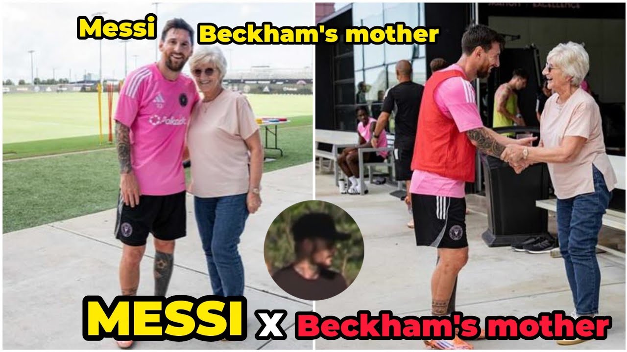 La RÉACTION de David Beckham lorsque sa mère rencontre Lionel Messi pour la première fois