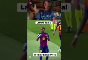 Lamine Yamal, the new Lionel Messi #varnation #lamineyamal #messi #football #trending