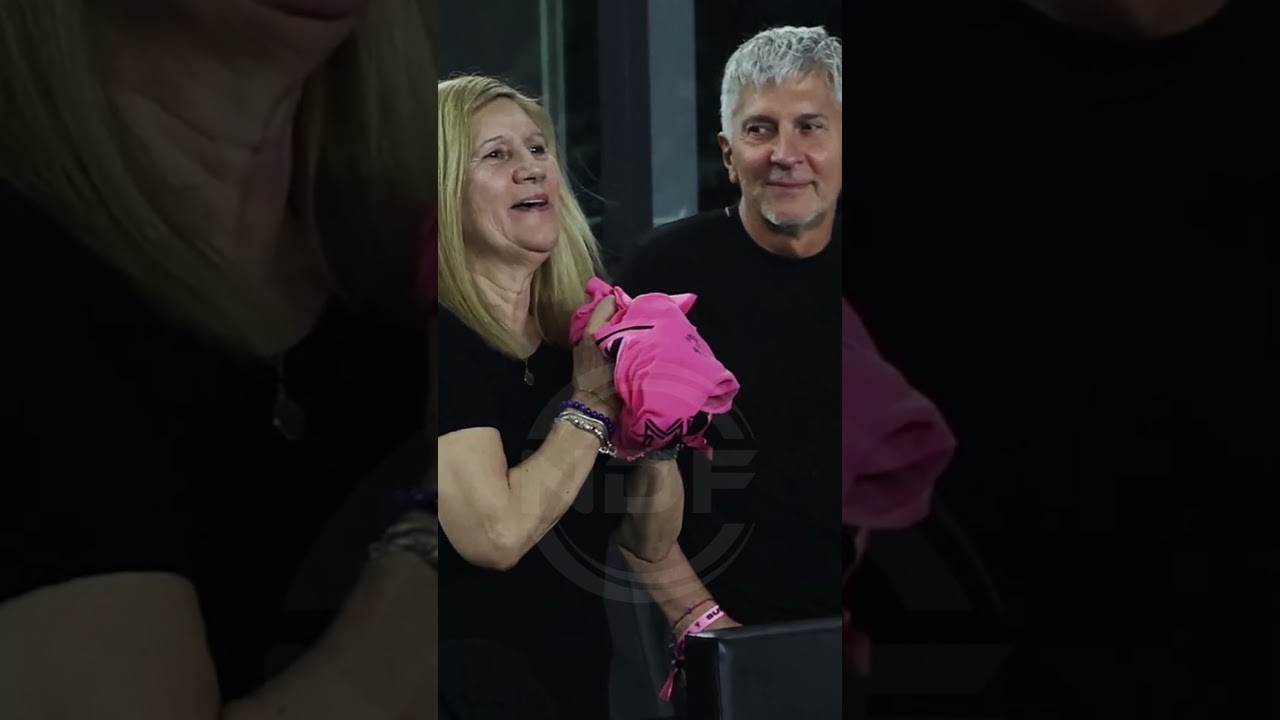 Le beau cadeau de Leo Messi à sa mère ð #leomessi #messi #lionelmessi #nashville #mls