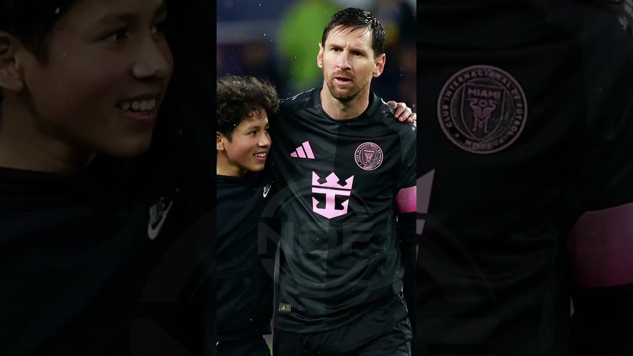 Le geste énorme qu'a fait Leo Messi ð #leomessi #messi #intermiami #futbol #mls #miami #nashville