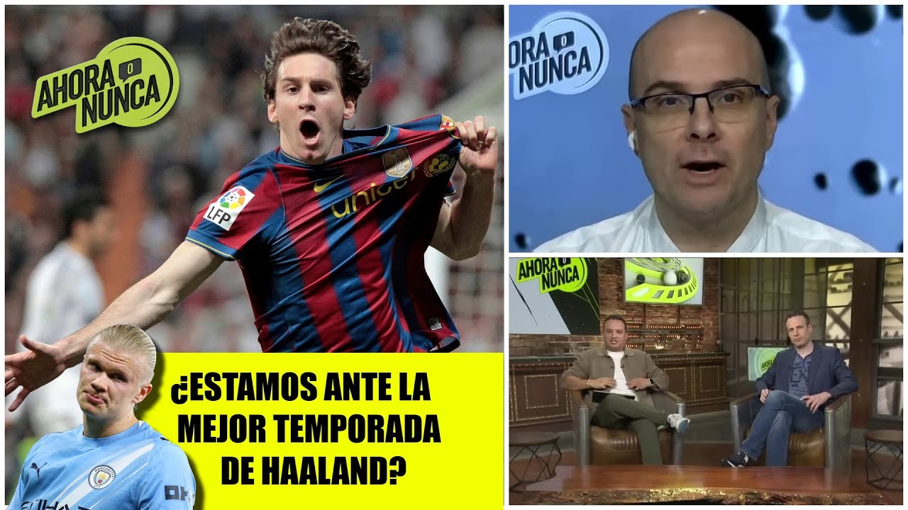 LE RECORD DE MESSI peut être dépassé par HAALAND et la saison qu'il mène | Maintenant ou jamais