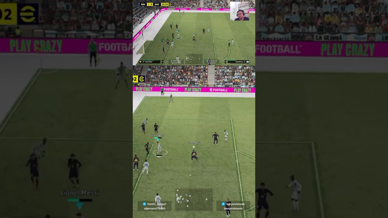 LEO MESSI golazo en ligne efootball