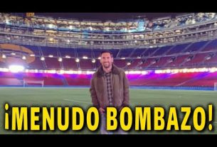LEO MESSI VISITA LAS OBRAS DEL CAMP NOU Y ABRE LA PUERTA A UN REGRESO AL BARÇA