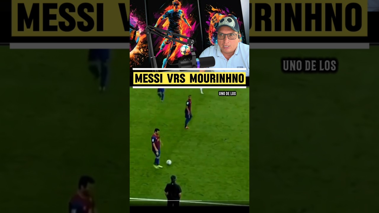Leo Messi vrs Mou en los clásicos #futbol #soccer #messi #barcelona #madrid