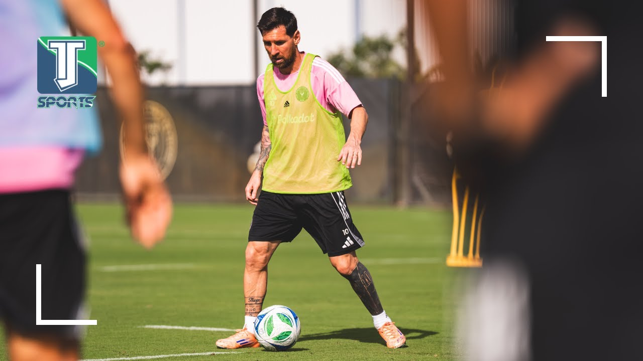 Lionel Messi s'ENTRAÎNE DUR pour GAGNER UN AUTRE TITRE avec l'Inter Miami et CONQUÉRIR la MLS