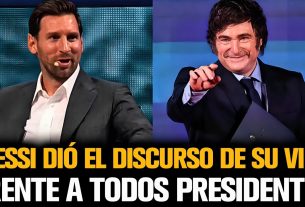 MESSI A FAIT LE DISCOURS DE SA VIE DEVANT TOUS LES PRÉSIDENTS