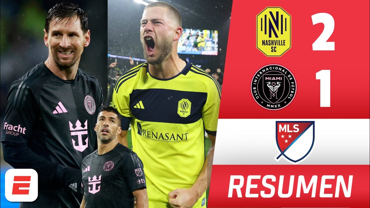 MESSI BRILLE AVEC UN GRAND BUT, mais NASHVILLE SURPREND L'INTER MIAMI et il y aura un MATCH DÉCISIF | MLS