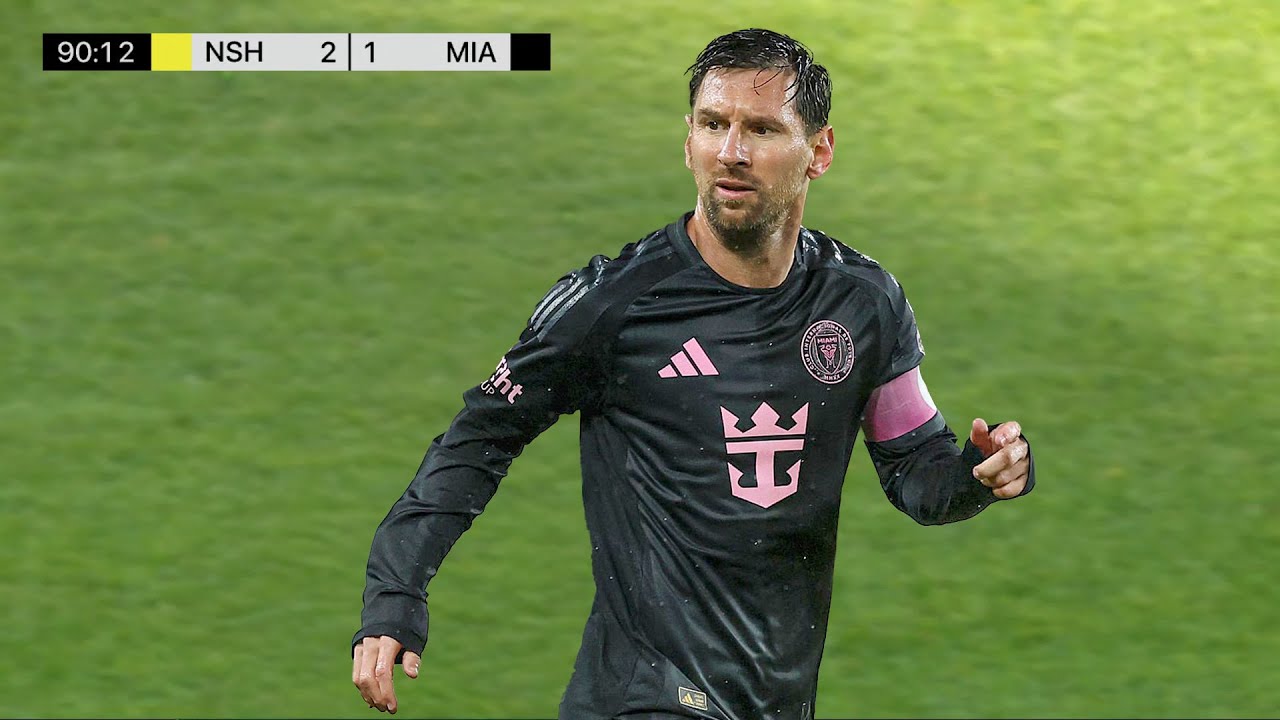 Messi contre Nashville | Quel objectif ! Fusée absolue ! ð¥ð | 01/11/2025