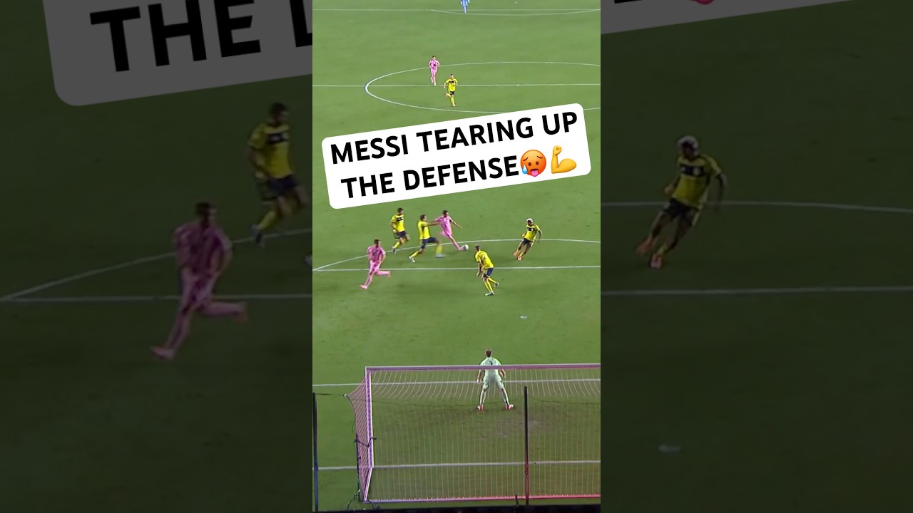 Messi is a FORCE OF NATURE!ðª