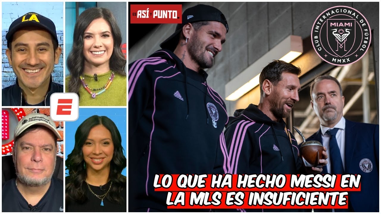 Nous devons EXIGER L'INTER MIAMI DE LIONEL MESSI pour devenir CHAMPIONS MLS | C'est tout et c'est tout