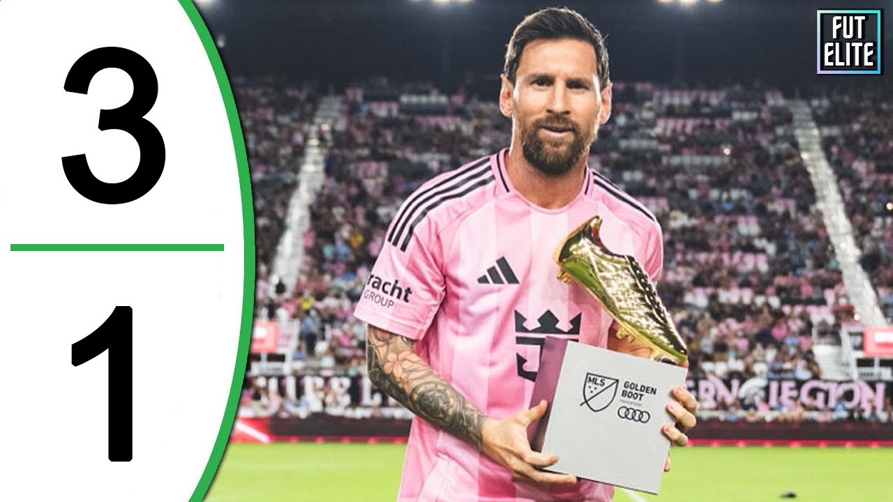 Objectif de Lionel Messi – Inter Miami vs Nashville 3-1 Faits saillants et objectifs étendus 2025