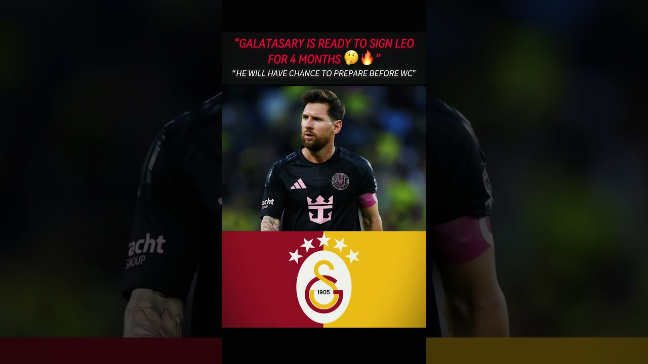 The return of Leo to Europe | LEO MESSI #leomessi #galatasaray #transfernews ##viral #trendingnow