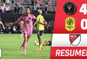 UNE AUTRE NUIT MAGIQUE DE MESSI. DOUBLE et CLASSIFICATION pour l'INTER MIAMI après avoir battu NASHVILLE | MLS