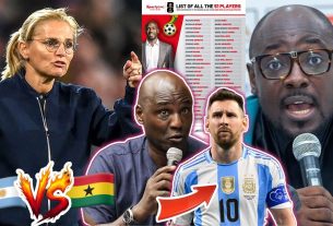BLACK STARS CHOQUE UNE ÉQUIPE DE 51 MANS ! LEO MESSI ARGENTINE… ANTHONY BAFFOE PARLE L'ENTRAÎNEUR D'ANGLETERRE PARLE