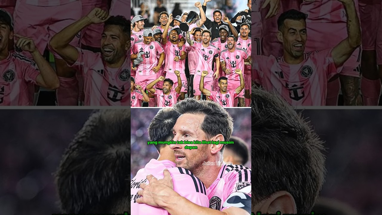 Champions de l'Inter Miami ! Le 47ème titre de Lionel Messi ainsi que les adieux de son partenaireð