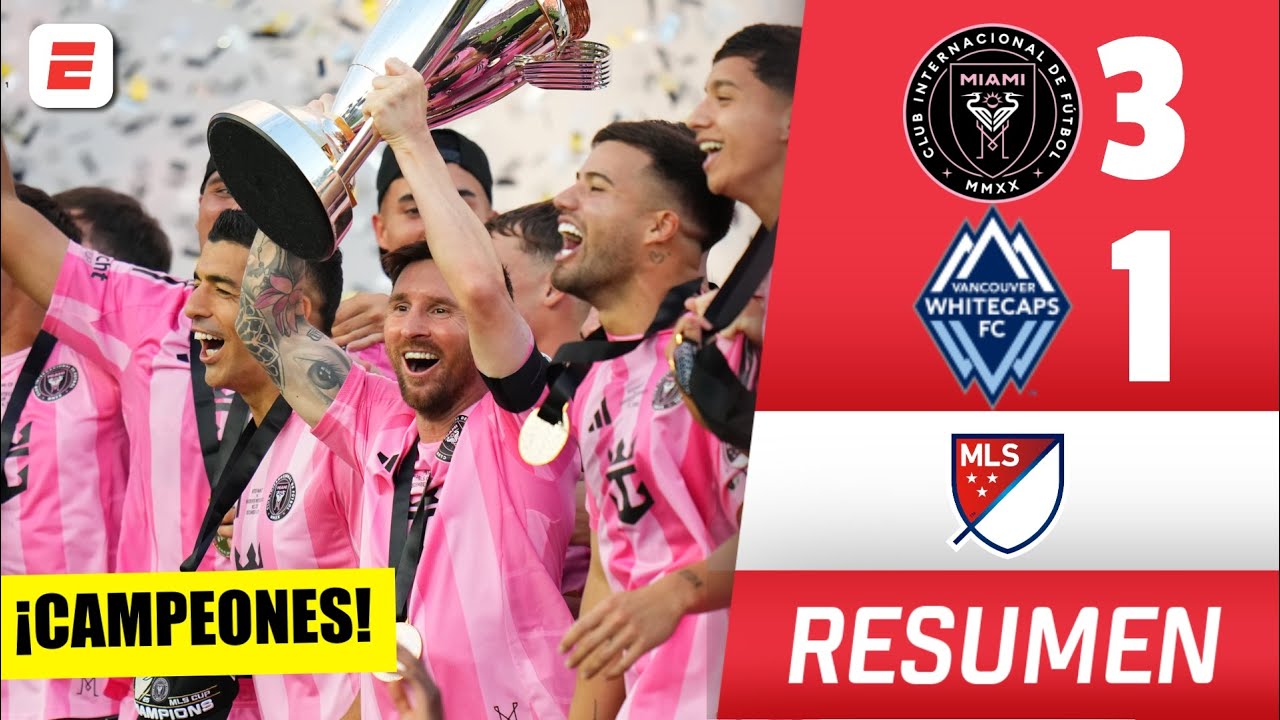 CHAMPIONS MESSI et INTER MIAMI MLS pour la PREMIÈRE FOIS. Le meilleur du MONDE L'A FAIT ENCORE | MLS