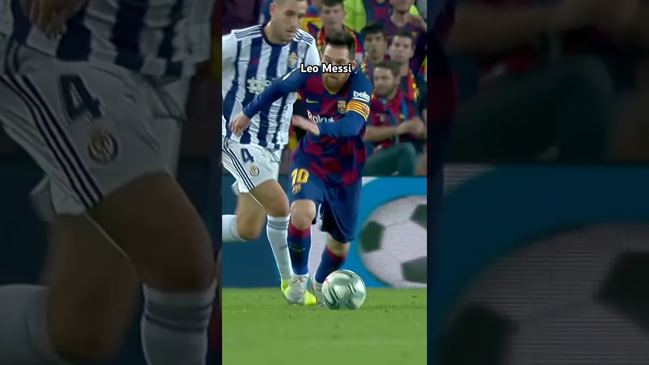 L'art du dribble par LEO MESSI ðª