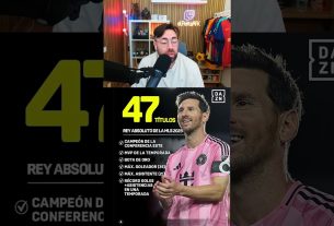 LE CHAMPION LEO MESSI A 47 TITRES