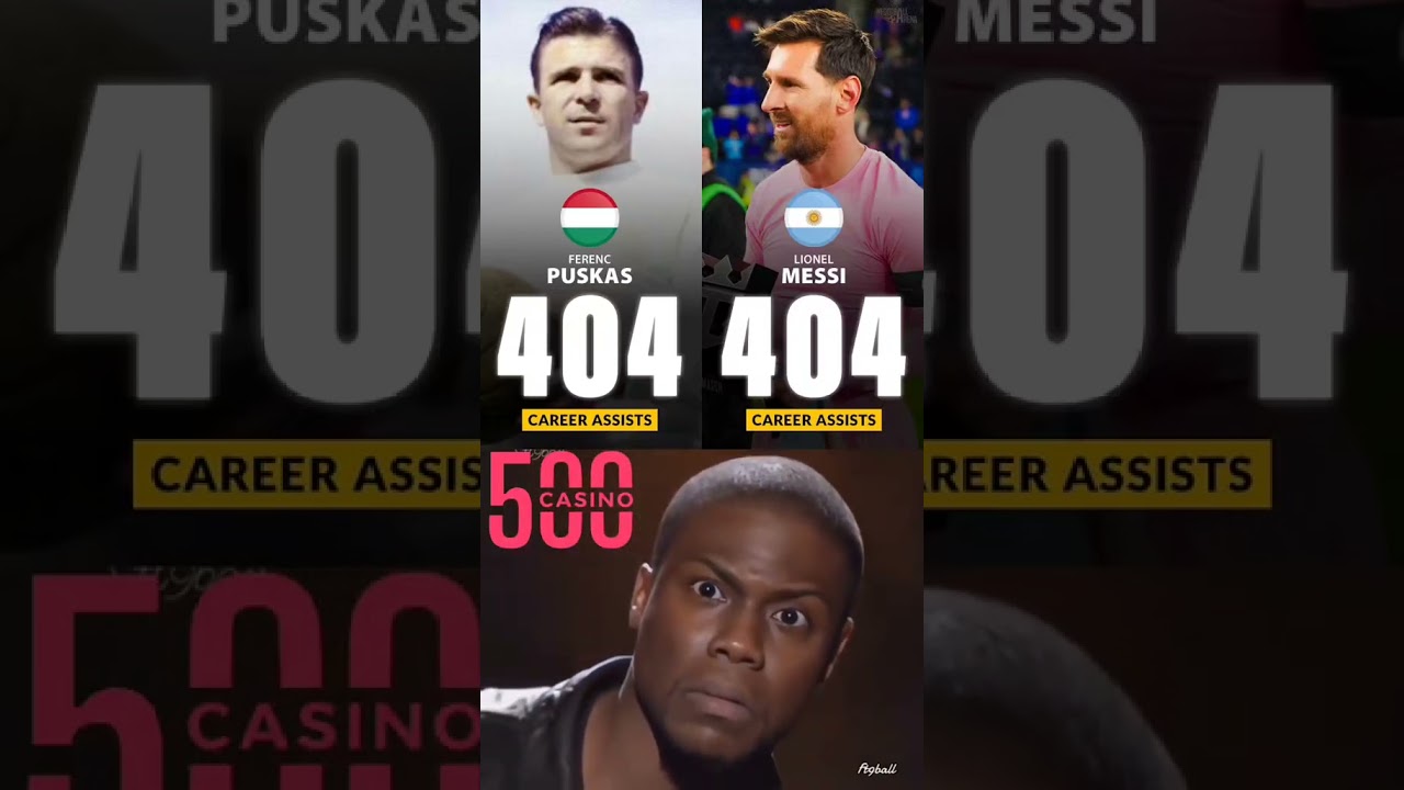 Leo Messi et Ferenc Puskás 2 chèvres ð 404 passes décisives #realmadrid #realmadridfc #realmadridnews #rma #fcb