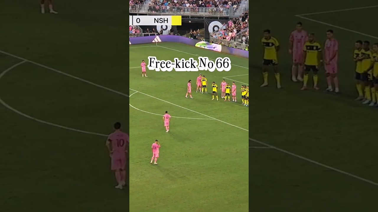 Leo Messi Free-kick Goal No 66 ⚽⚡ð¦ð·|