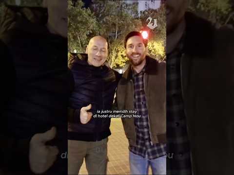 L'histoire derrière la photo soudaine de Messi au Camp Nou ! ð #shorts #leomessi #messi #campnou